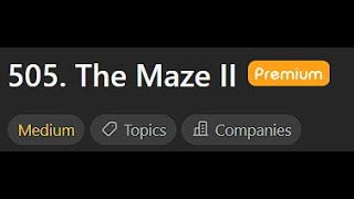 [Leetcode Weekly Oct 2/5] 505. The Maze II (Python 中文解說)
