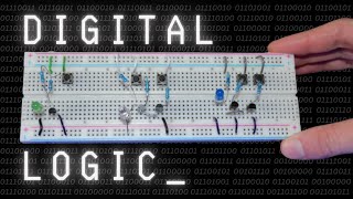 building transistor logic gates (NOT, NOR & NAND)