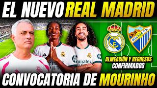 REAL MADRID - MÁLAGA | MOURINHO - KHEDIRA'S SQUAD LIST | LINEUP AND PREVIEW