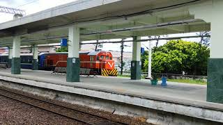 3672次普快車台東站發車