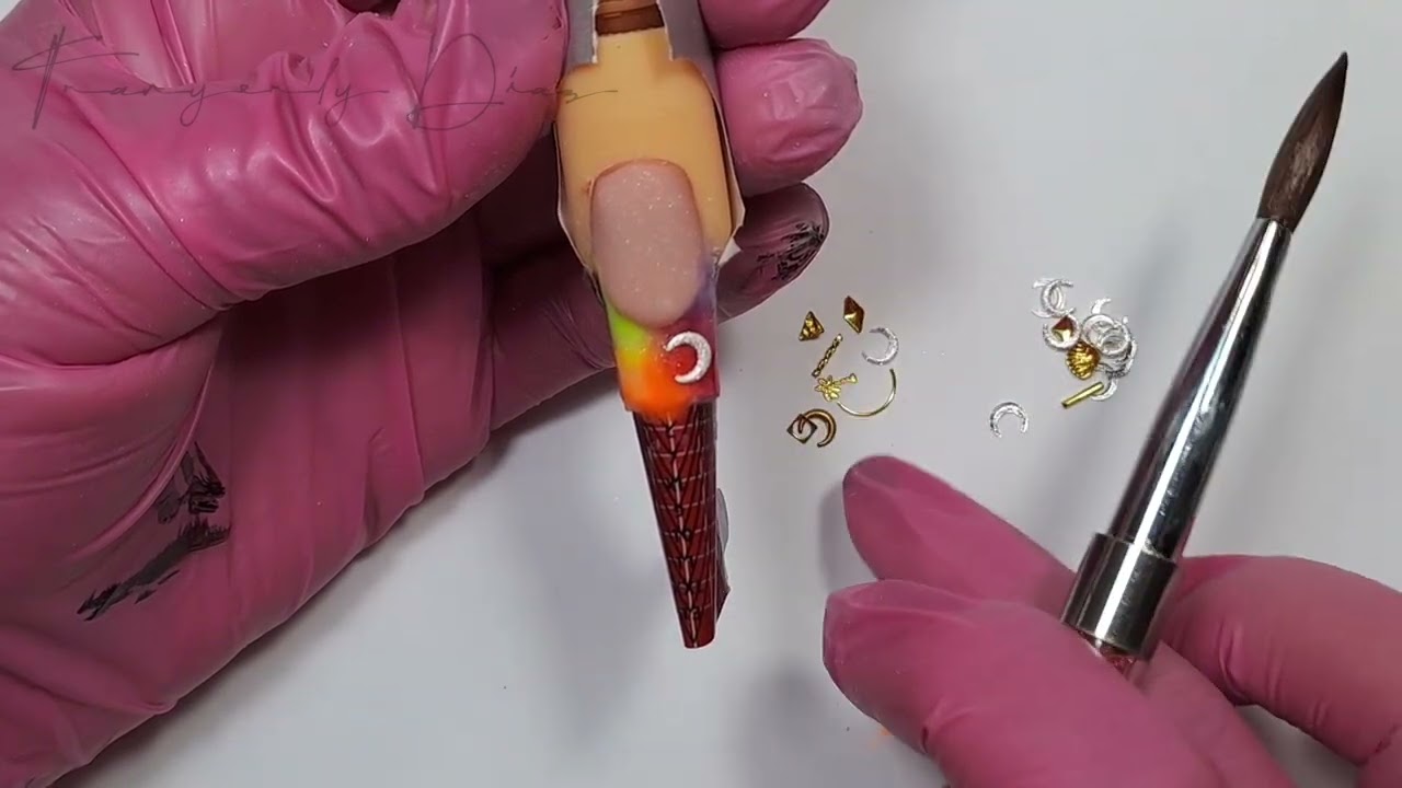 Como usar los moldes en la mano robotica / técnica ventana / Esculpido