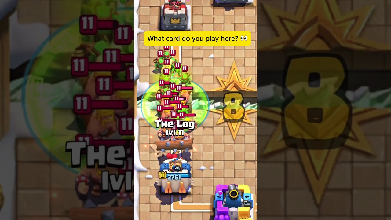 Satisfying Clash Royale card placement 