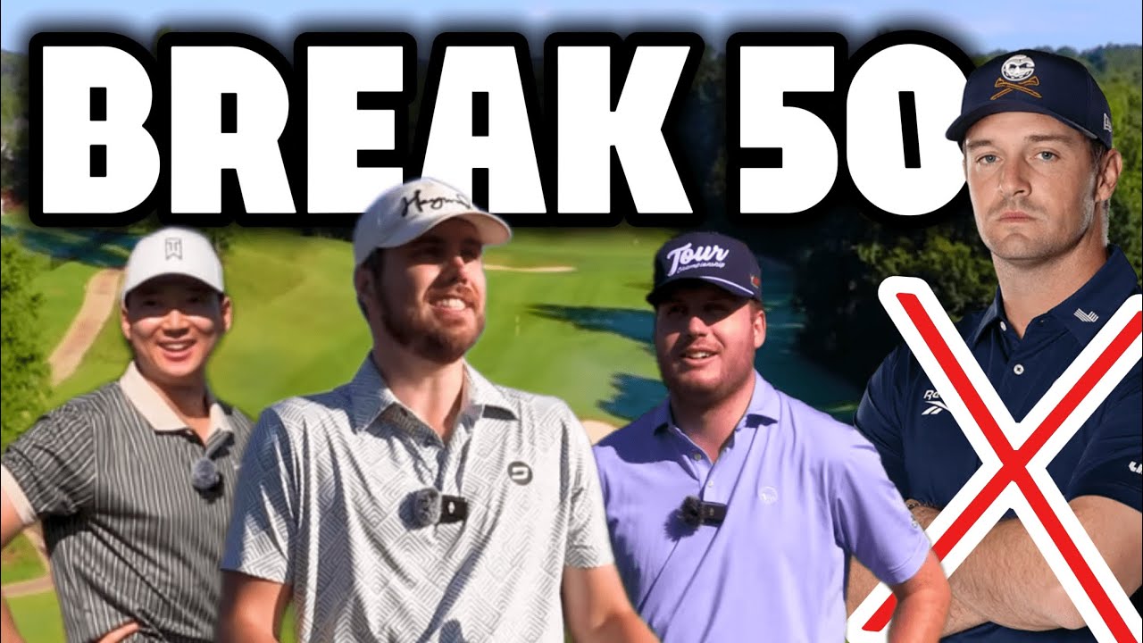 Смогут ли 3 гольфиста среднего уровня пройти испытание Брайсона «Break 50 Challenge»?