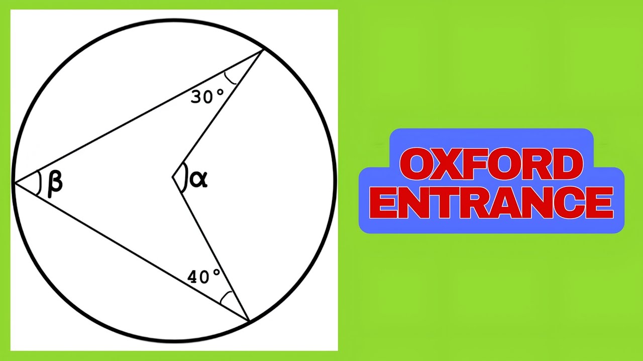Can you solve this oxford entrance question?