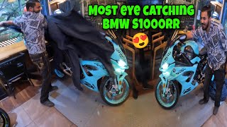 @aamir__majid bhai to khus hogaya s1000rr ki new look dekh kar😍||Most sexy BMW s1000rr🔥