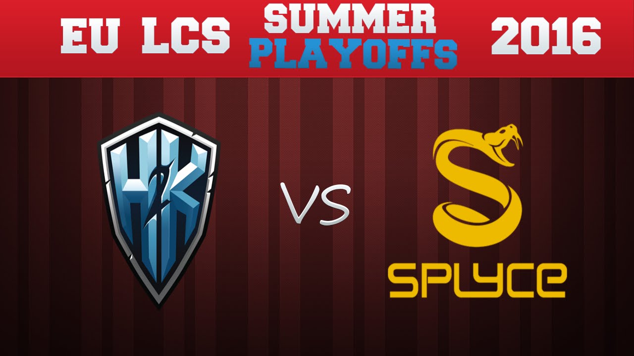 H2K vs SPY | Game 1 | VODS | EU LCS 2016 Summer Semifinal | PLOREX TV