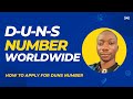 How to Apply for Duns Number Worldwide