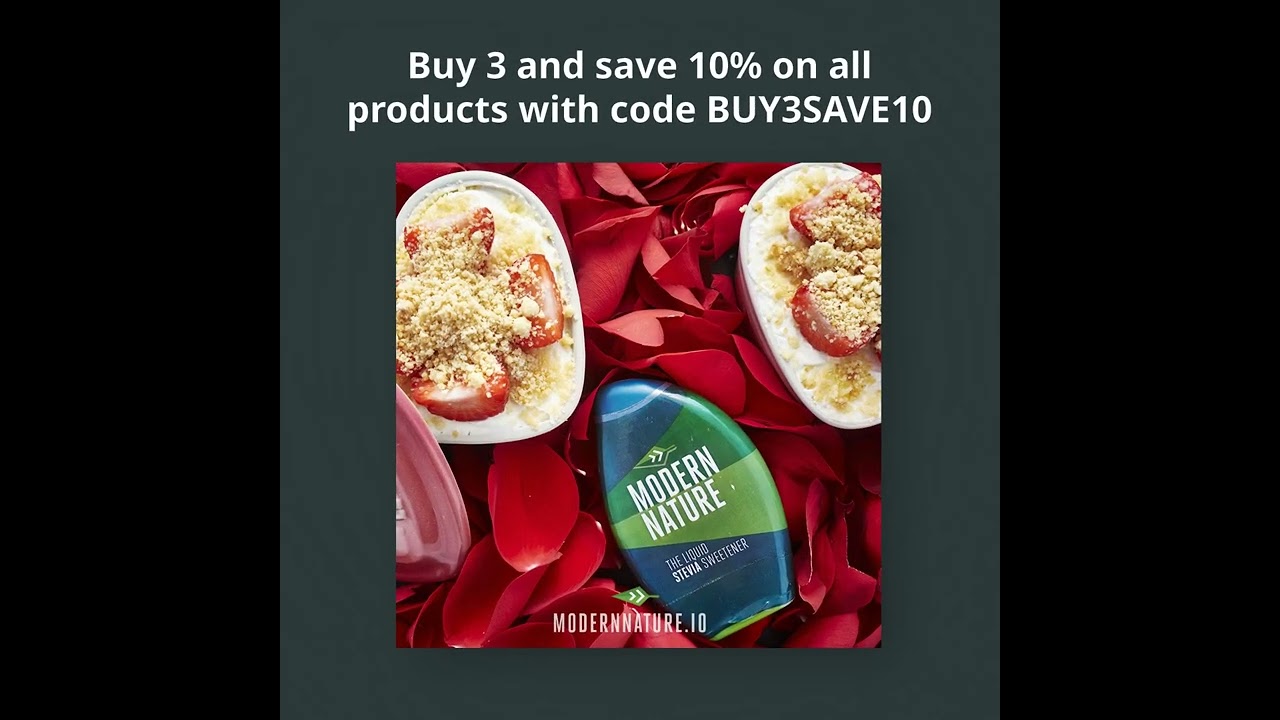 Flavoured Stevia Drops by Modern Nature