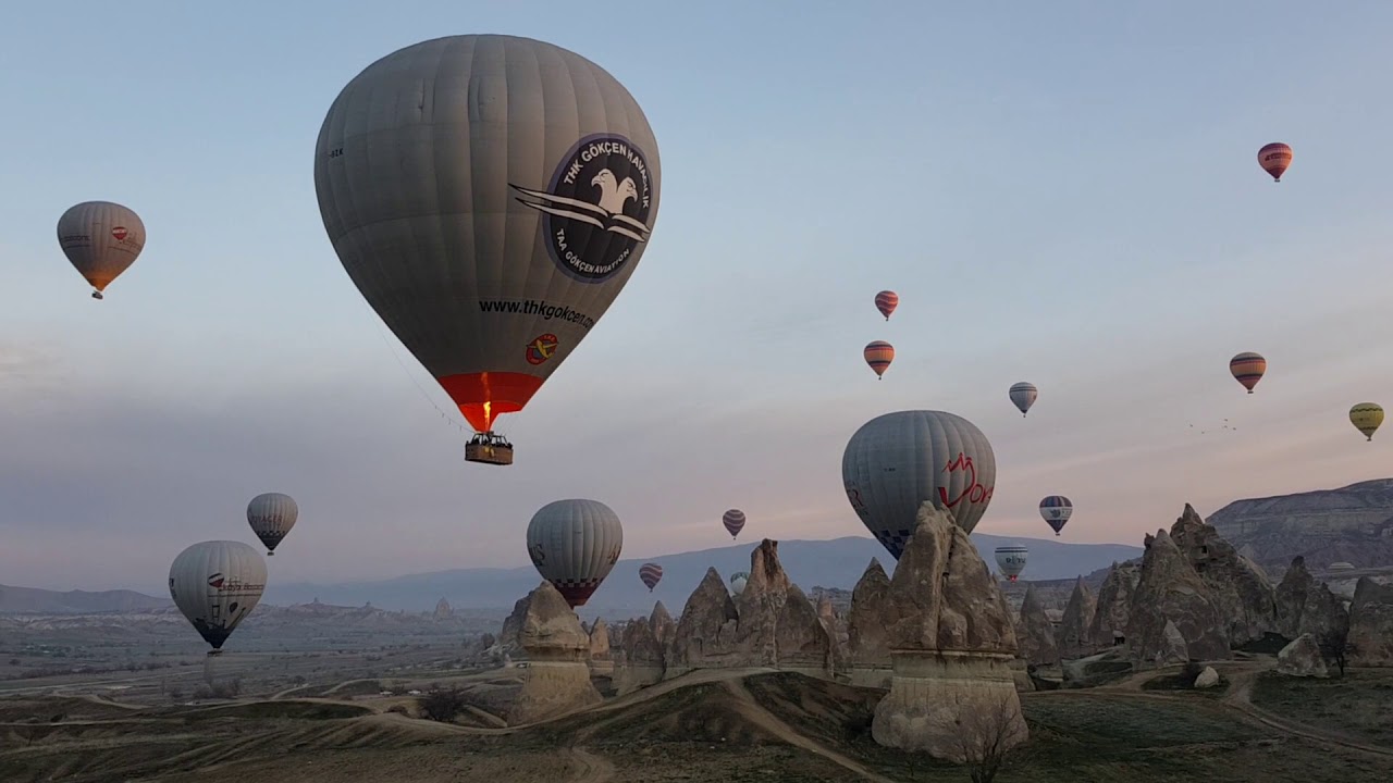 Kuumailmapallolento Kappadokiassa
