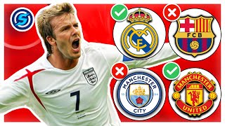 GUESS THE CLUBS WHERE THE PLAYER PLAYED - LEGENDS EDITION|FOOTBALL QUIZ