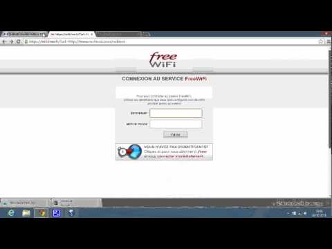 Tuto se connecter a la Freewifi et Sfr wifi sans code !!