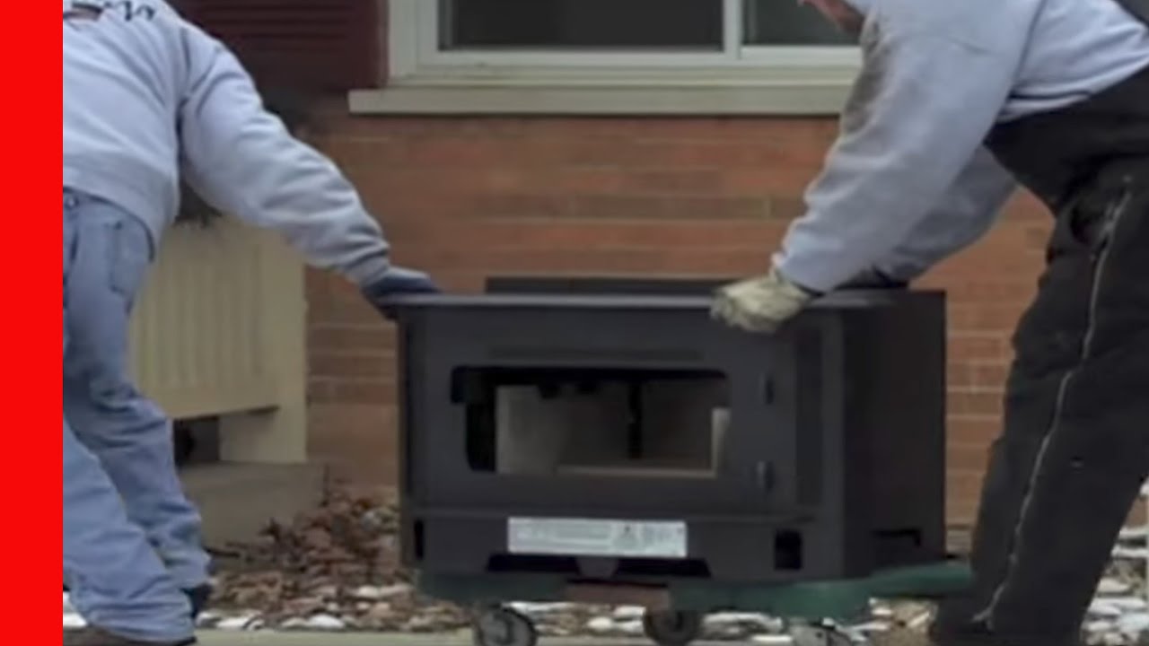 Wood Stove Installation - YouTube