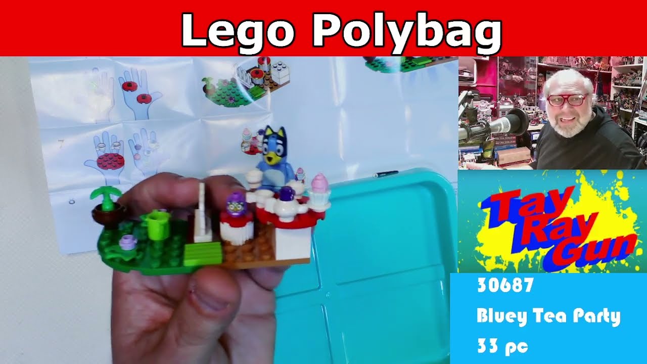Lego Polybag Bluey! Are tea parties overrated? Is $4.99 too much for 33 pieces?