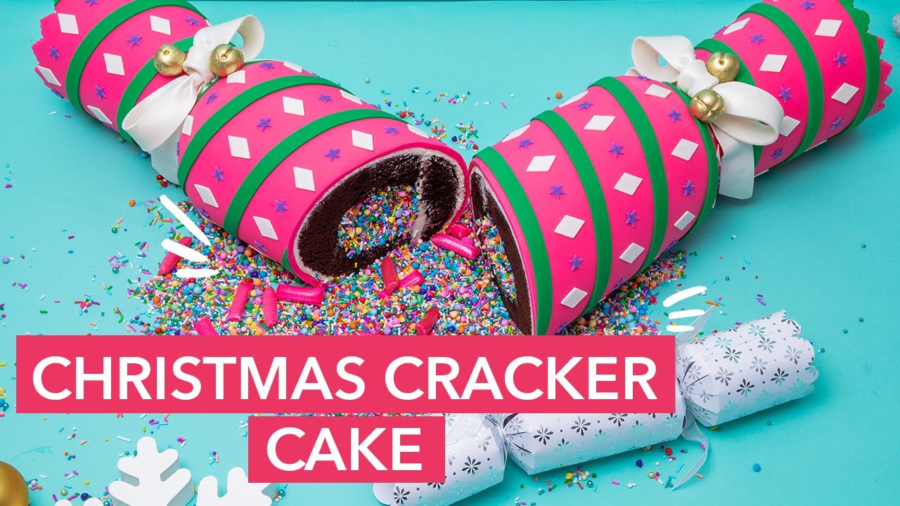 This Christmas Cracker is a CAKE! | Holiday Baking 2020 | How To Cake It with Yolanda Gampp