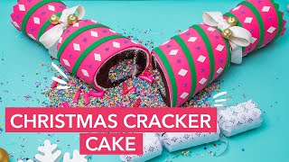 This Christmas Cracker is a CAKE! | Holiday Baking 2020 | How To Cake It with Yolanda Gampp