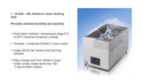 Grant Instruments LSB and OLS Shaking Water Baths  Product Review