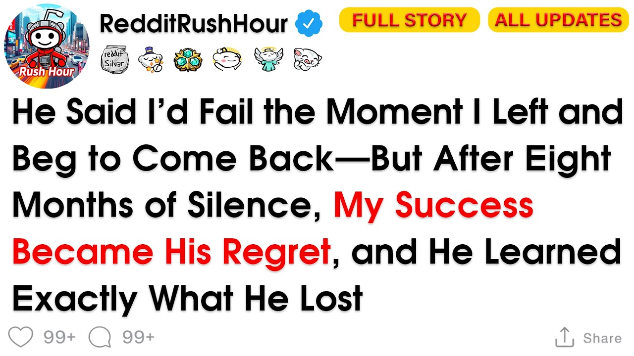 My Ex Told Me I Was Nothing Without Him and I’d Never Survive Alone—Eight Months Later, He Watched..