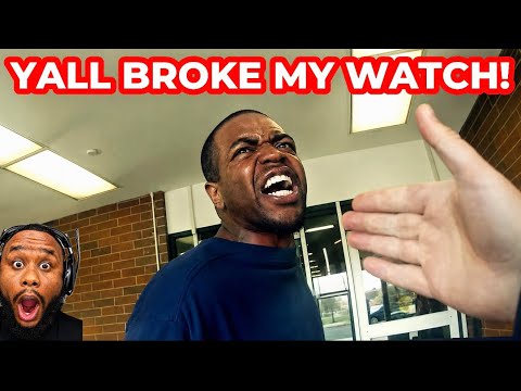 Entitled Thief Goes Ballistic After Breaking $1,000 Watch