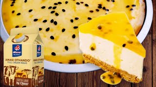 BEST EVER Amasi Cheesecake | Without Cream cheese | South African Recipe