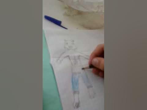 нарисовал Иноске из клинка - YouTube