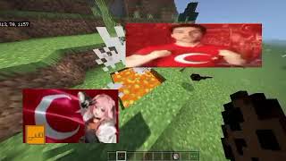 HOW TO DRINKING JUS APEL BY ANIES AND DESTROYING CEBONGS IN MINECRAFT 😱