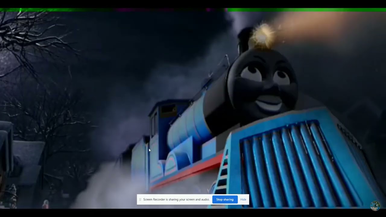 THE POLAR EXPRESS with edward the blue engine