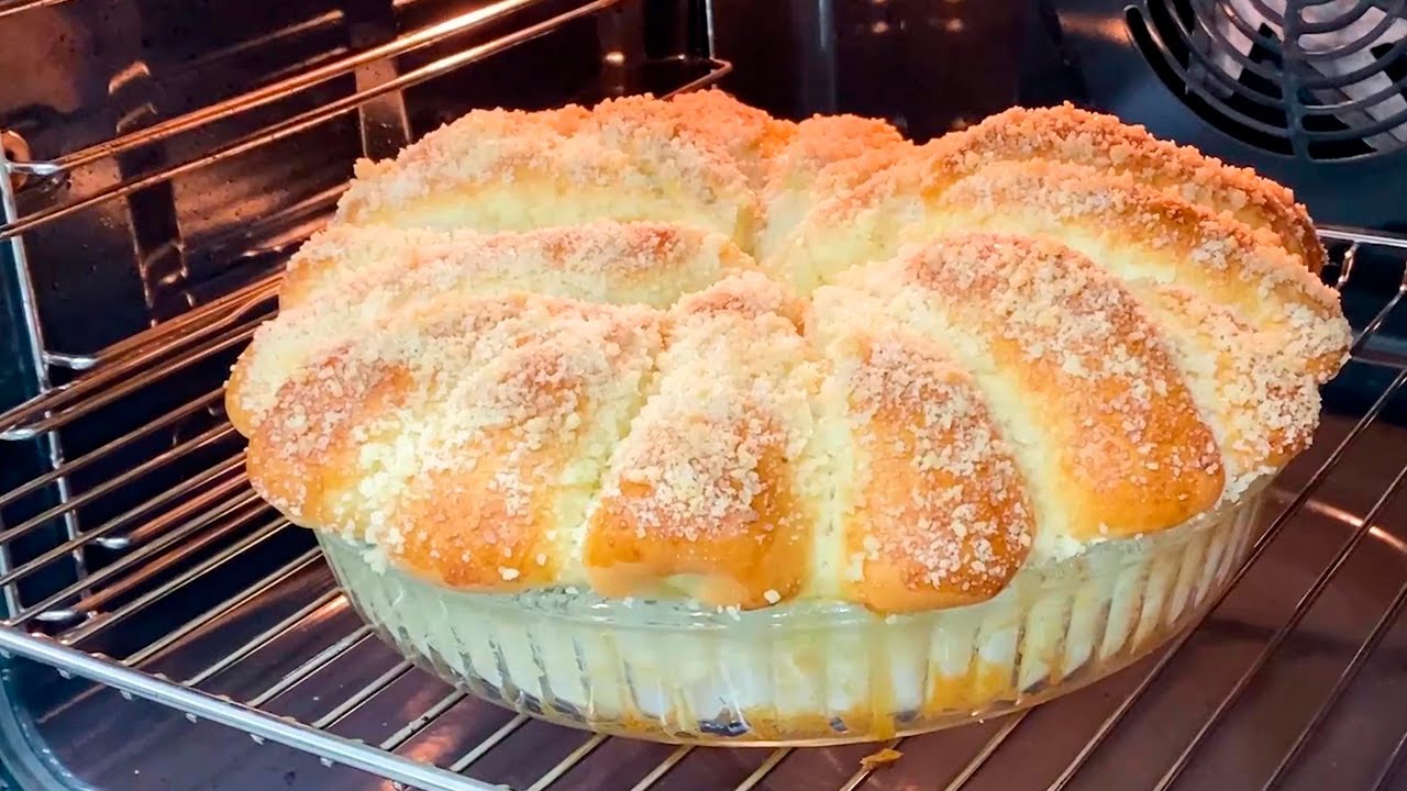 Мука + Вода и Молоко!!! ЛУЧШЕ, чем ТОРТ и легко сделать!! 👌