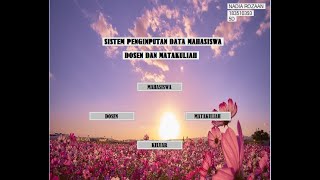 Sistem Penginputan Data Mahasiswa, Dosen dan Matakuliah Menggunakan Array List