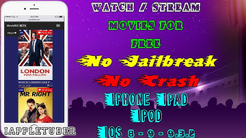 Watch / Stream New Movies FREE iOS 8 - 9 - 9.2.1 - 9.3.2 (No Jailbreak/No Crash) iPhone, iPad, iPod