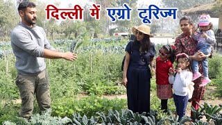 ऑर्गेनिक खेती को एग्रोटूरिज्म में बदला दिल्ली के युवा किसान ने, Agro Tourism in Delhi Organicfarming