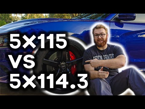 Video: ¿Qué patrón de pernos es 5x115?