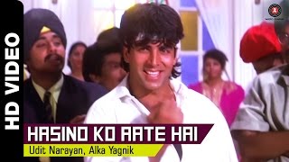 Hasino Ko Aate Hai Full Video | Lahu Ke Do Rang (1997) | Akshay Kumar & Karishma Kapoor 