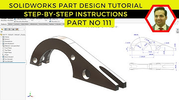SolidWorks Part Design Tutorial: Step by Step Instructions!
