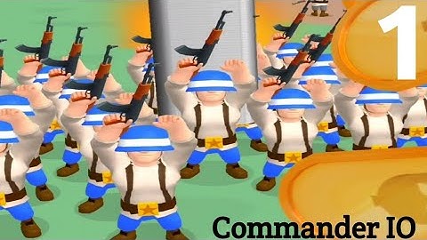 Commander 10 - Gameplay Walkthrough Part 1 Tutorial Levels 1-7 Army Commander (iOS, Android)