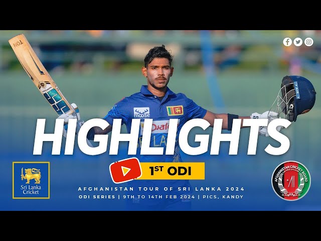 Pathum Nissanka smashes historic unbeaten ODI double ton | 1st ODI Highlights class=