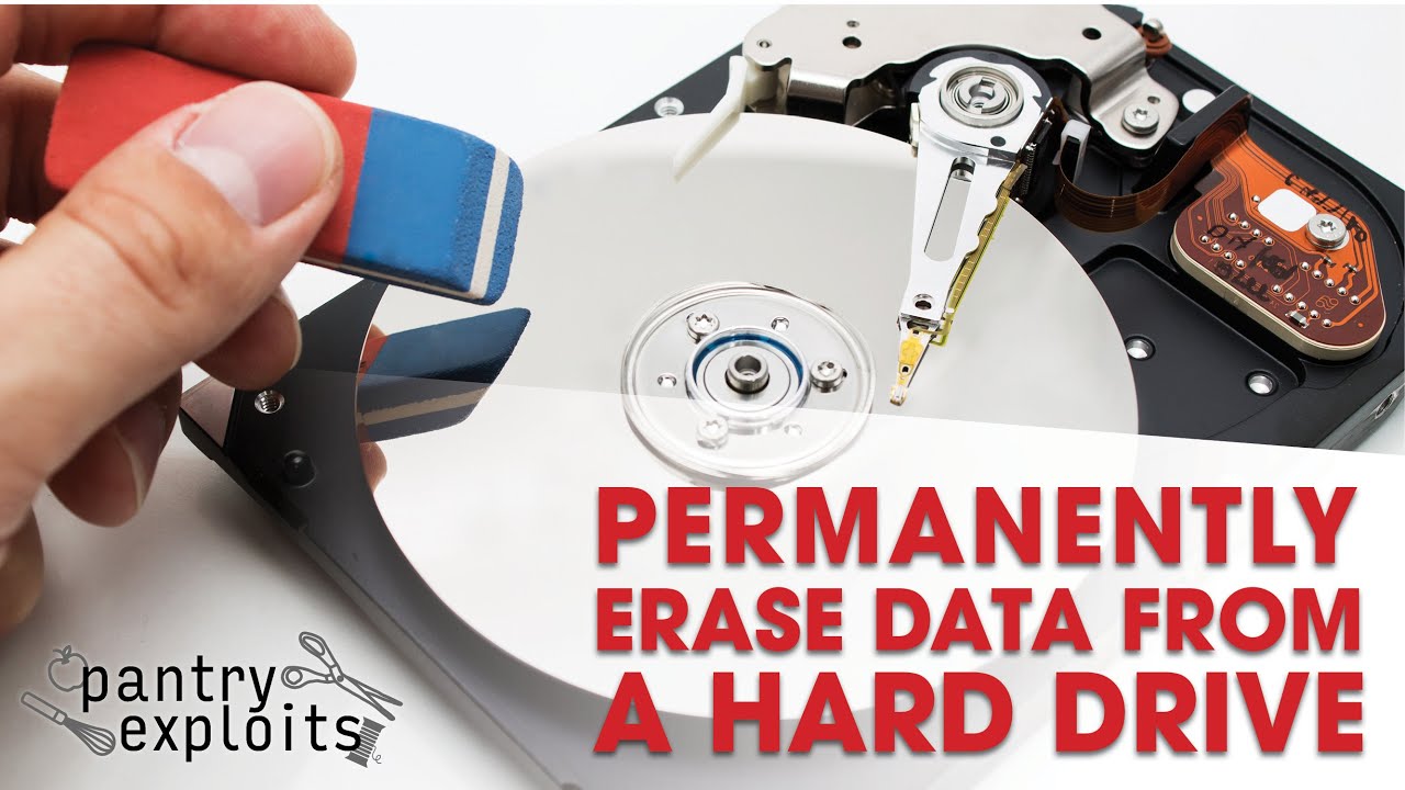 Permanently Erase Data from a Hard Drive YouTube