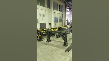 At the Factory Site in Kuwait丨Jinan Ritec CNC Angle Punching Line #steelfabrication #cncmachine