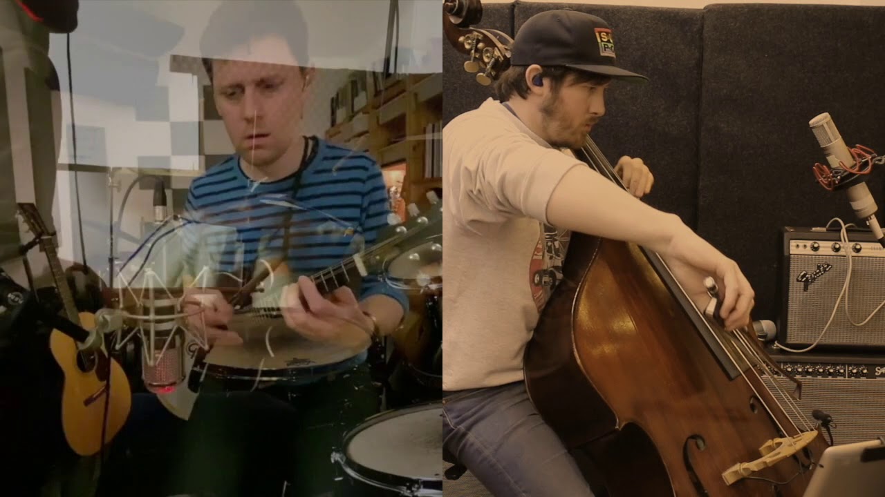 Jazz Bluegrass Fusion Lockdown collaboration w/fantastic double bass solo from Phil Donnelly