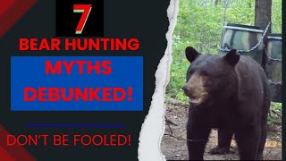 7 BIG MYTHS of bear hunting