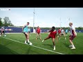 Training session ahead of FC Bayern München | Inside Training
