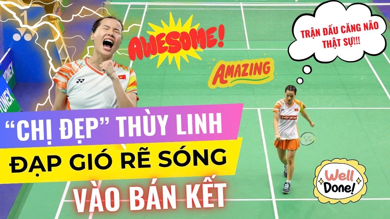 THUỲ LINH “KHẲNG ĐỊNH VỊ THẾ” NHÀ VÔ ĐỊCH? | NGUYỄN THUỲ LINH vs ASUKA TAKAHASHI | VIETNAM OPEN 2024