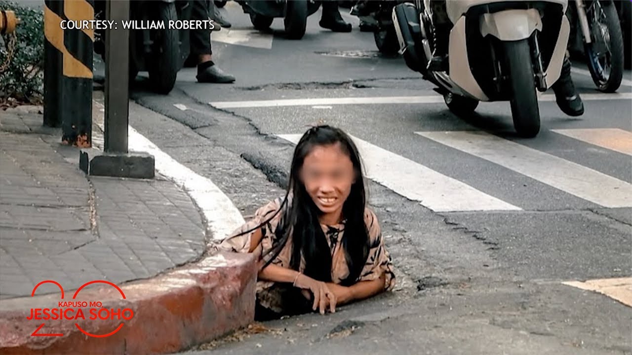 Sino nga ba ang misteryosong babae na nakuhanang lumabas mula sa imburnal? | Kapuso Mo, Jessica Soho