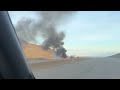 Vehicle Fire Blocks Eastbound I-90 Between Sheridan and Buffalo