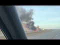 Vehicle Fire Blocks Eastbound I-90 Between Sheridan and Buffalo