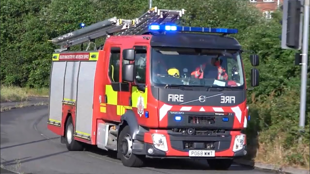 *Turnout Tannoy* Ashton Pump Turnout Greater Manchester Fire And Rescue Service YouTube
