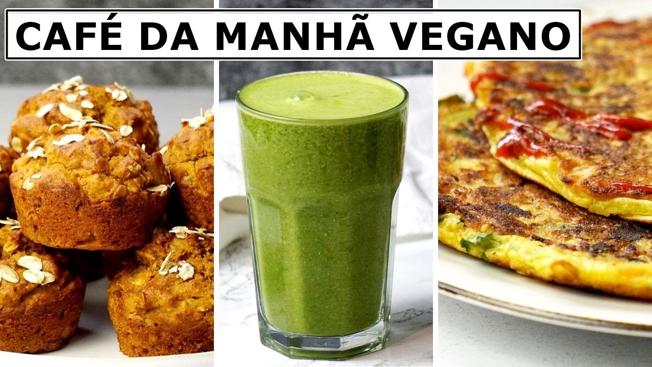 MINHA SEMANA DE CAFÉ DA MANHÃ VEGANO / 6 ideias doces e salgadas saudáveis
