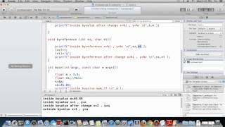 Objective C and MacOSX Programming Tutorial-12: Pass By Reference. (Arabic Version)