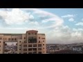 BEAUTIFUL RING CLOUD and Sound of Trumpets (SHOFAR) in Jerusaelm