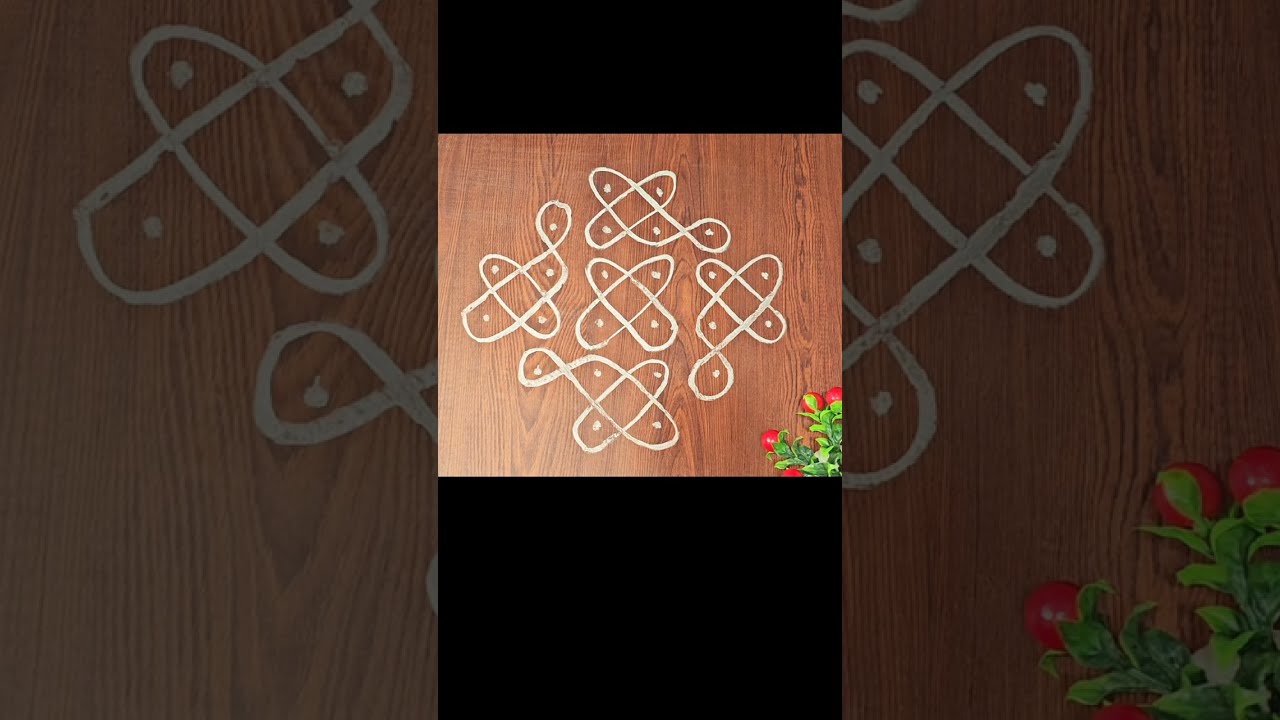 Easy Kolam For Begginers | Daily Rangoli designs | Simple Rangoli designs