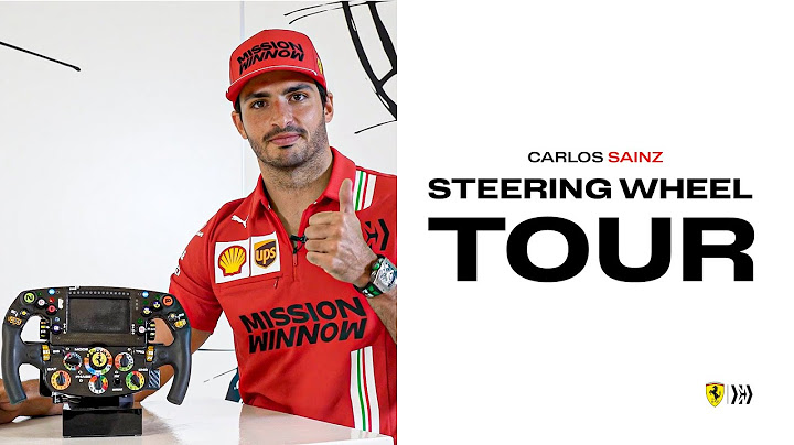 Formula 1 Steering Wheel Tour with Carlos Sainz